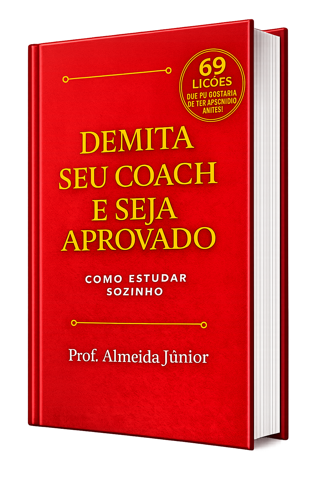 Capa do eBook Demita seu Coach e Seja Aprovado